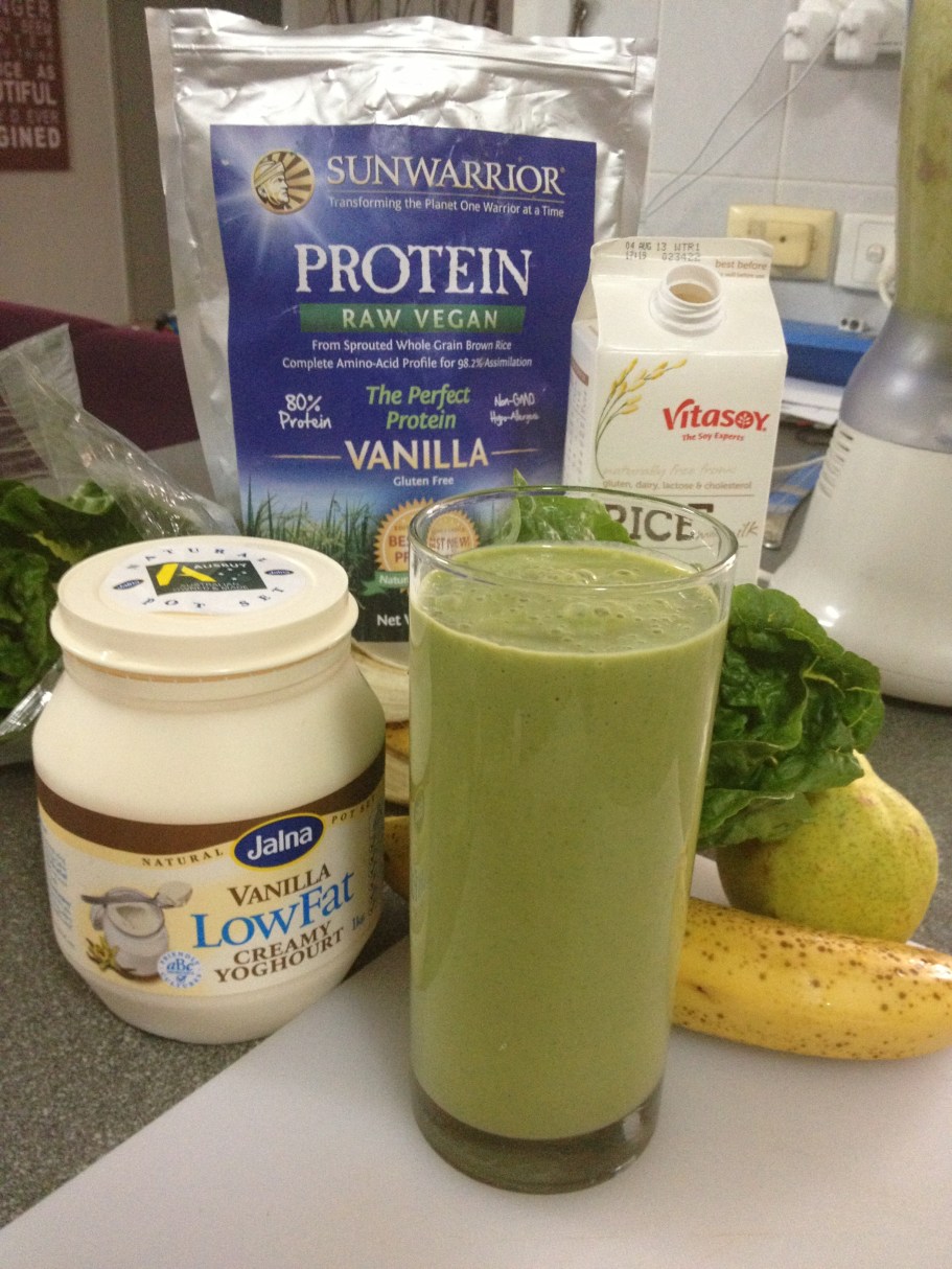 HIS Post Workout Green Protein Smoothie