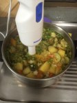 Use a Bamix Whiz Thingy to puree your soup.